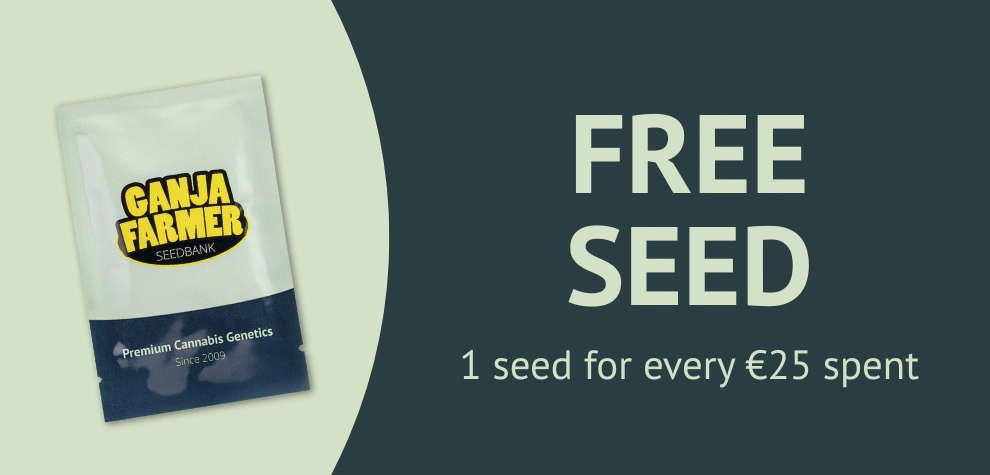 1 free seed for every €25 spent